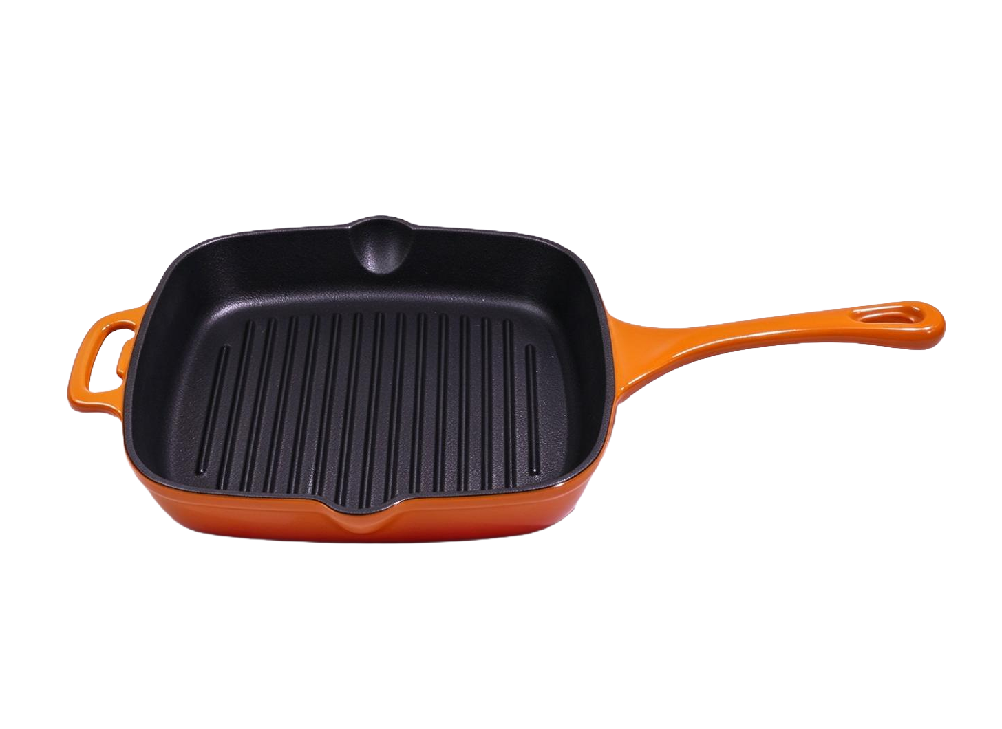 Enameled Cast Iron Square Grill Pan/Frying Pan/JTEP-2727Q