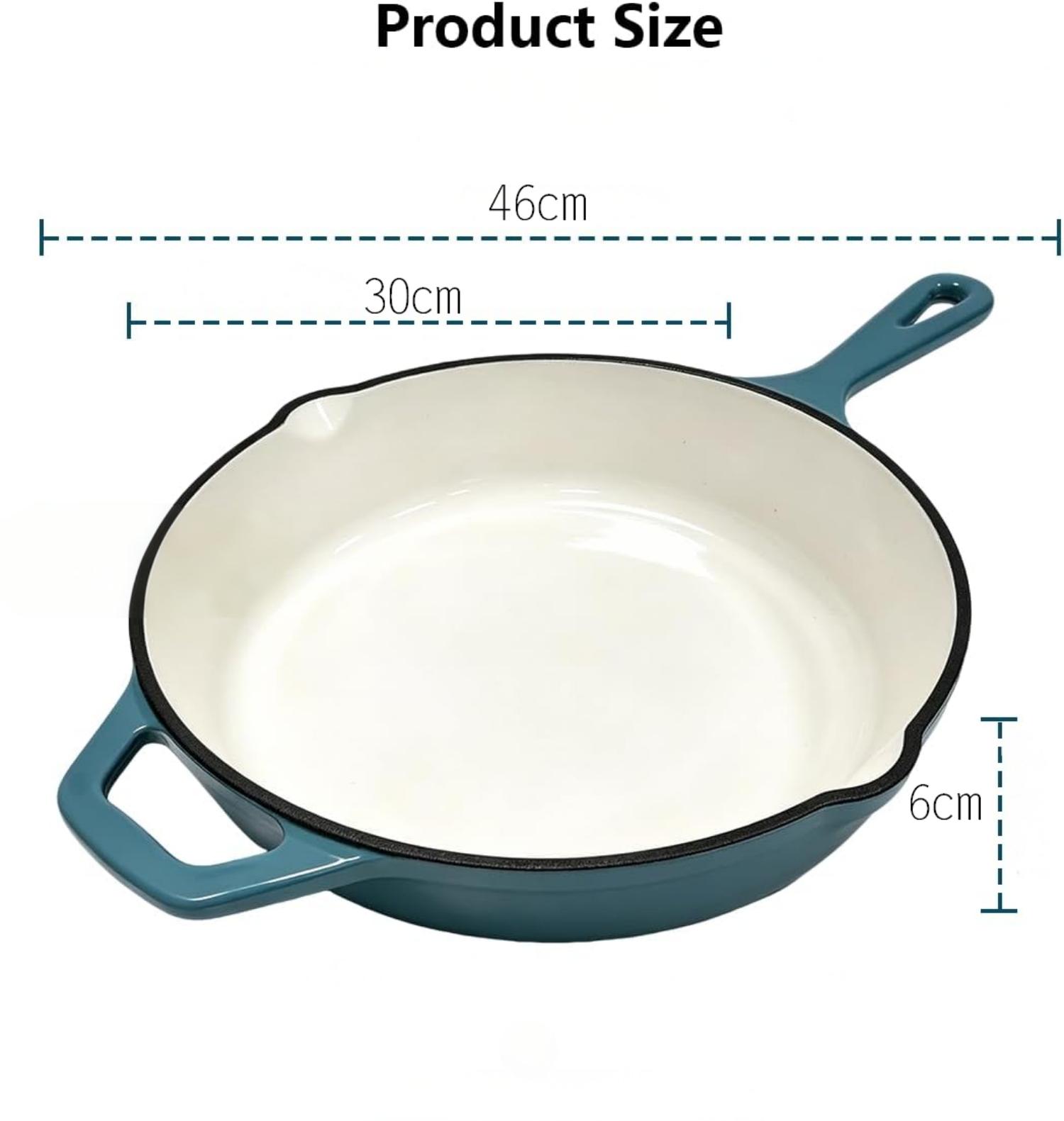 Cast Iron Skillet/Round Fry Pan/JTEP756