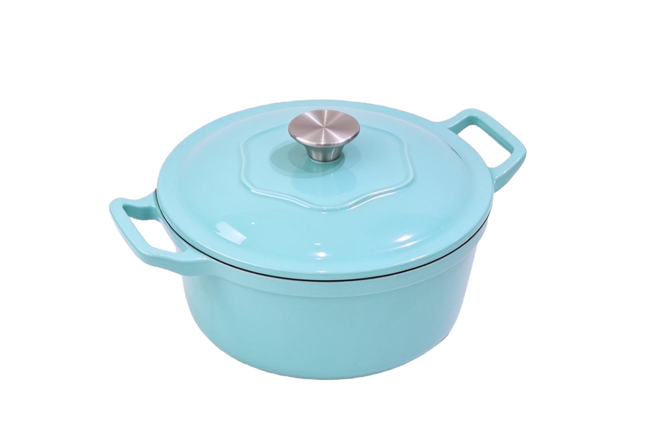 Enameled Cast Iron Dutch Oven/Casserole Pot/JTEC-A25D