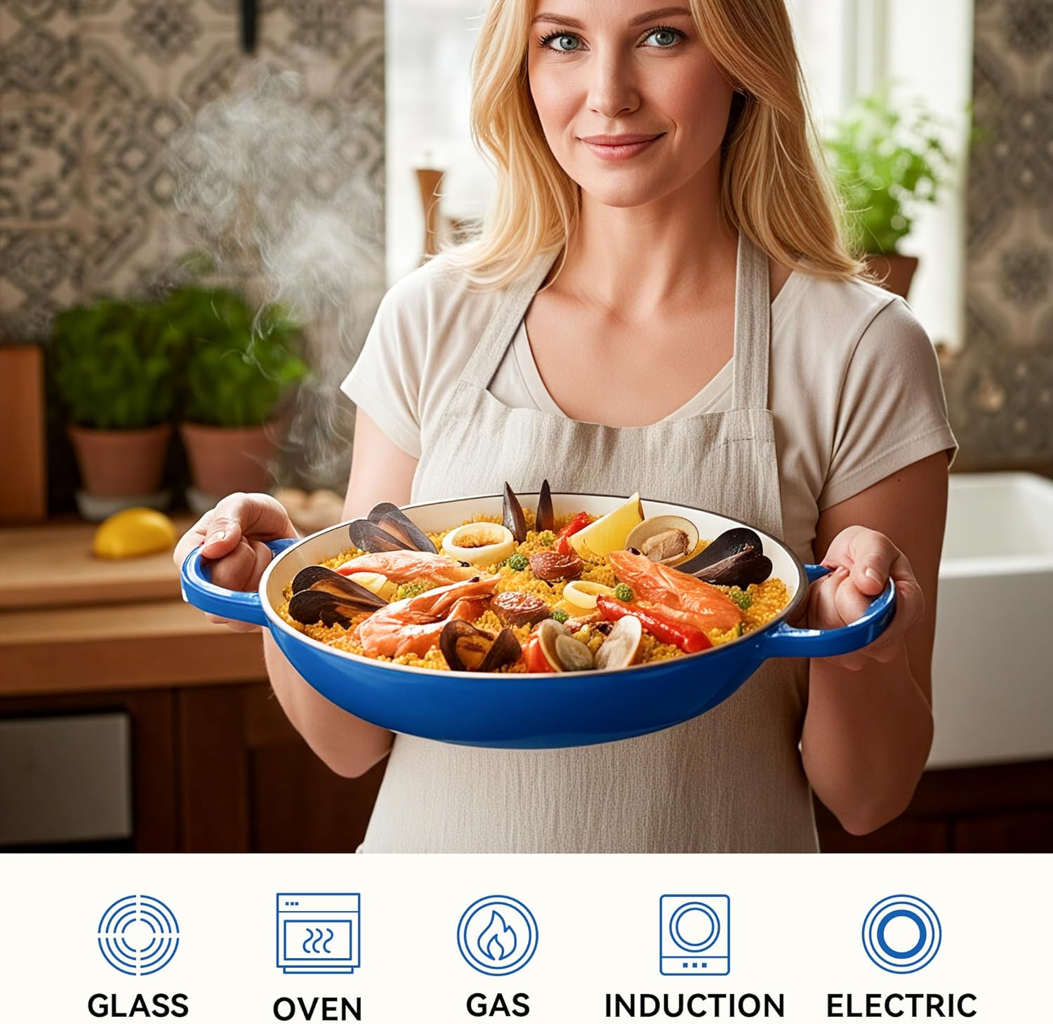 Cast Iron Dutch Oven/Round Casserole/JTEC-710