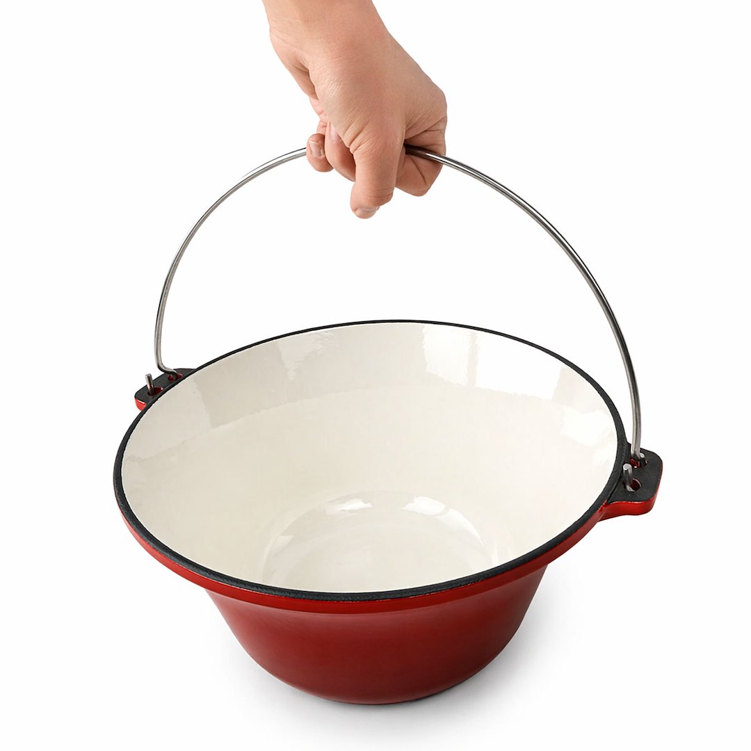 Enameled Cast Iron Pot/Cast Iron Cauldron/JTCP-1609