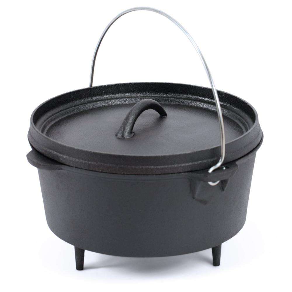 Cast Iron Dutch Oven Pot JTDO-001-4L 6L 9L 12L