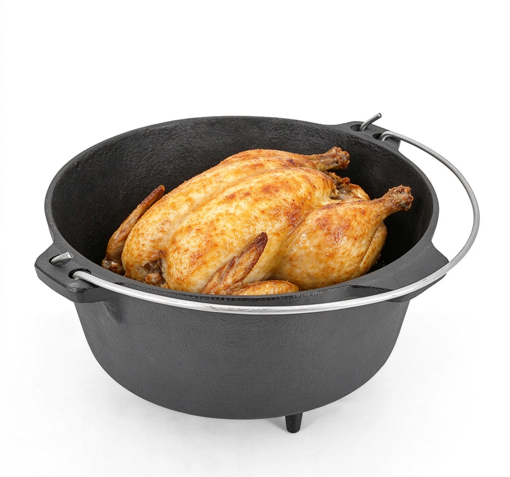 Cast Iron Dutch Oven Pot JTDO-001-4L 6L 9L 12L