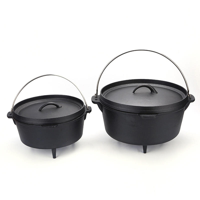 Cast Iron Dutch Oven Pot JTDO-001-4L 6L 9L 12L