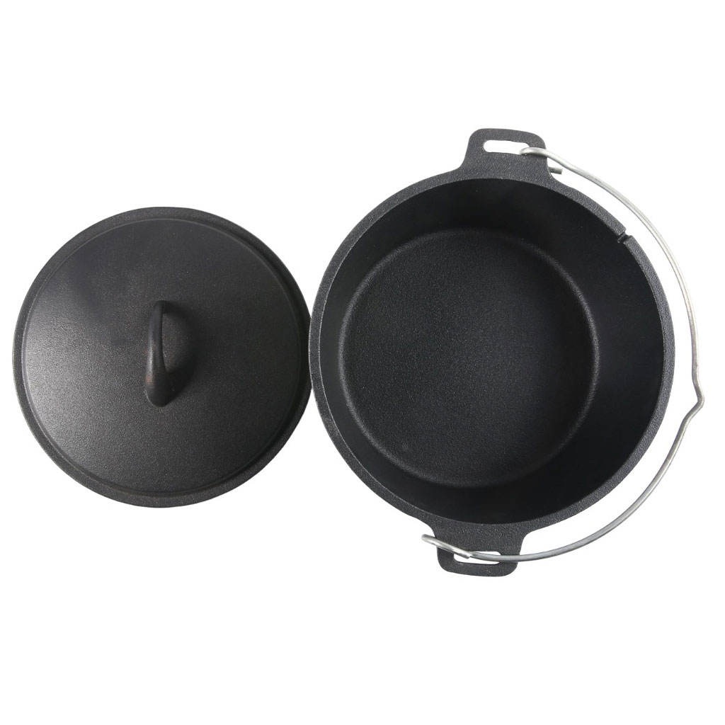Cast Iron Dutch Oven Pot JTDO-002-4L 6L 9L 12L