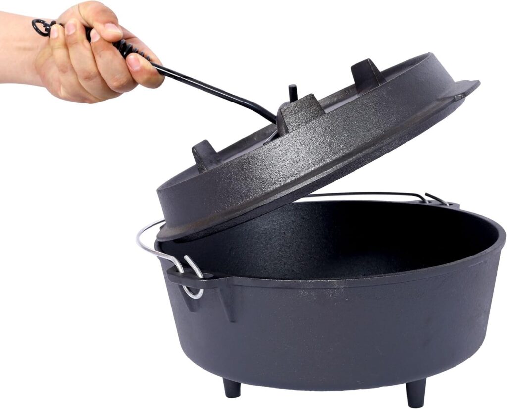 Cast Iron Dutch Oven Pot JTDO-003-4L 6L 9L 12L