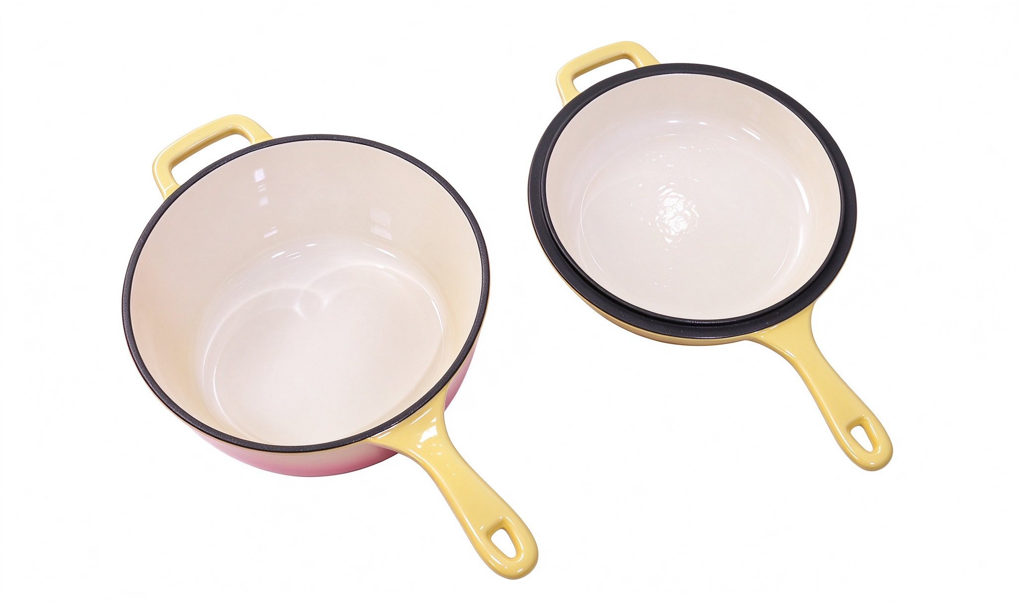 Enameled Cast Iron Dutch Oven/Braiser Pan/JTEC-1001E