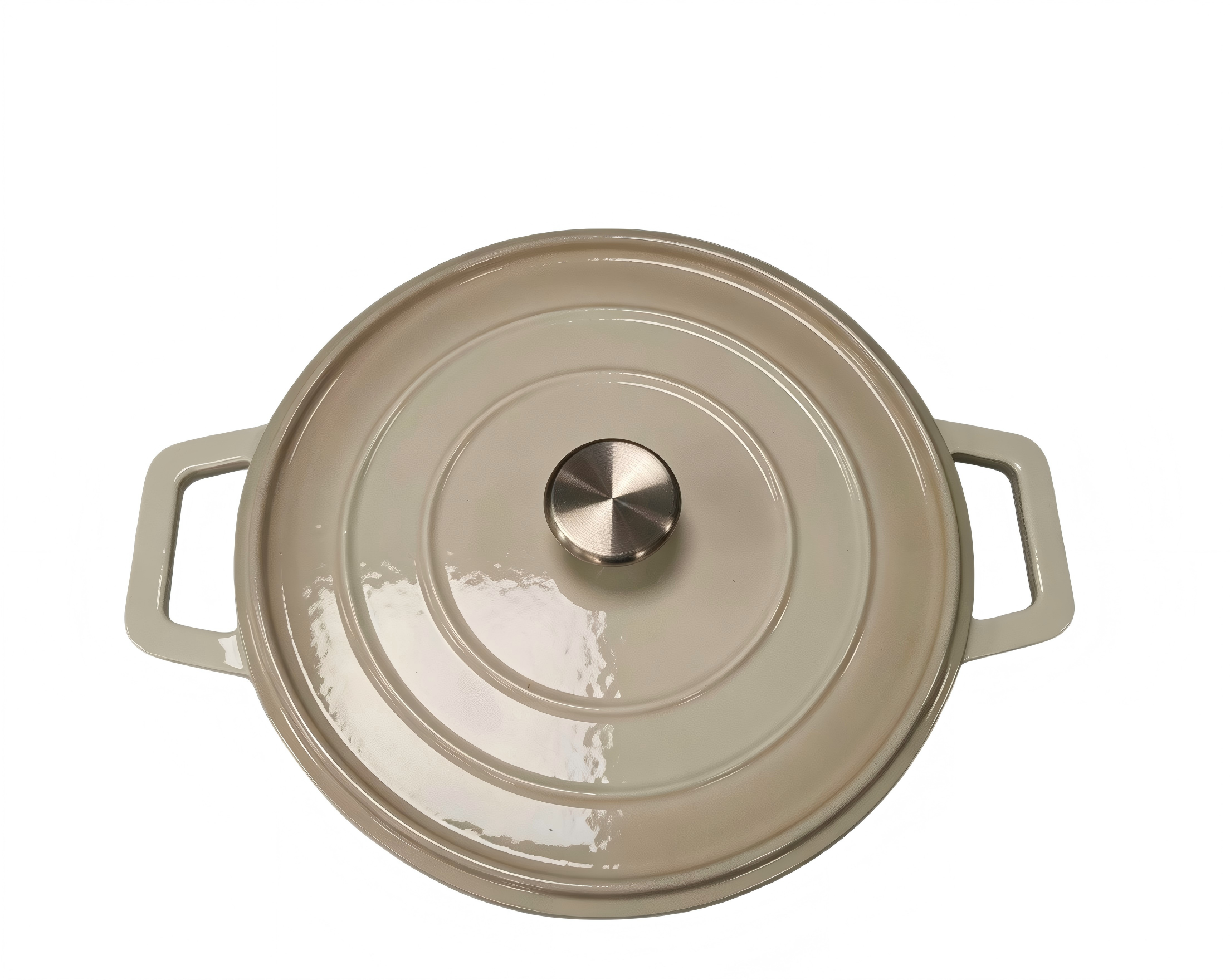 Shallow Cast Iron Dutch Oven/Casserole/JTEC-288