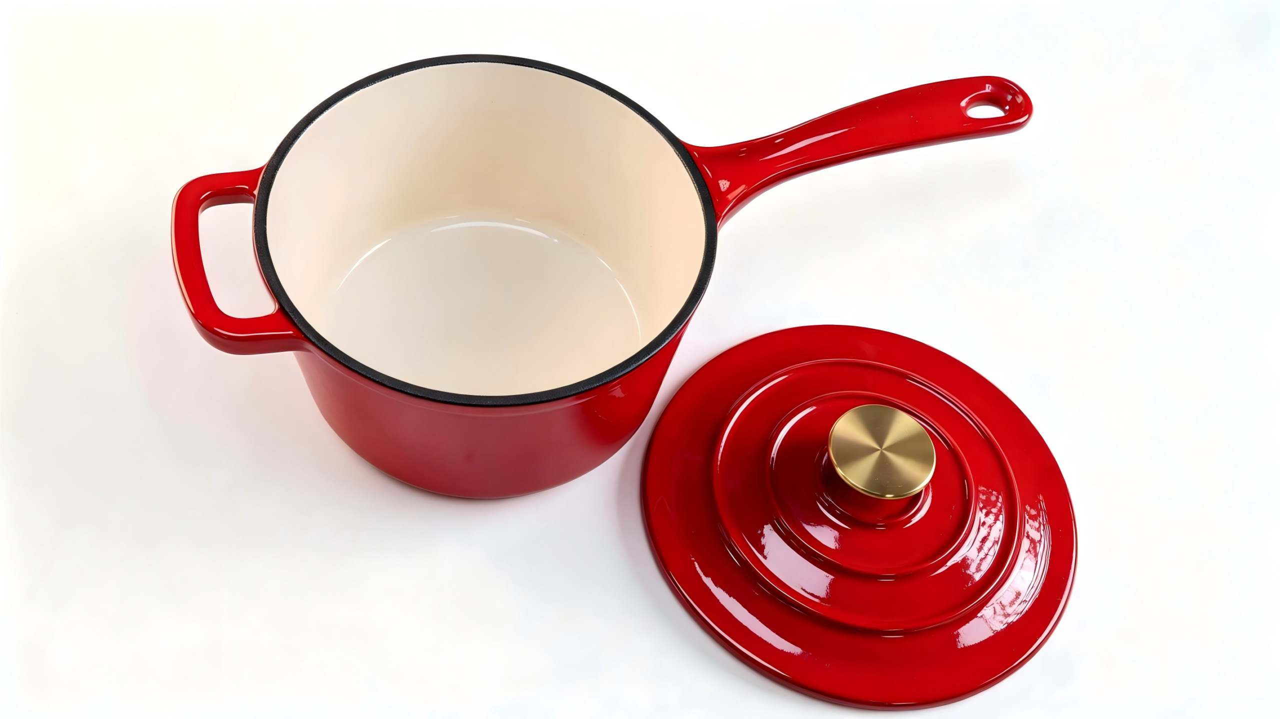 Cast Iron Saucepan/Milk Dutch Oven/Soup Pot/JTEC-998