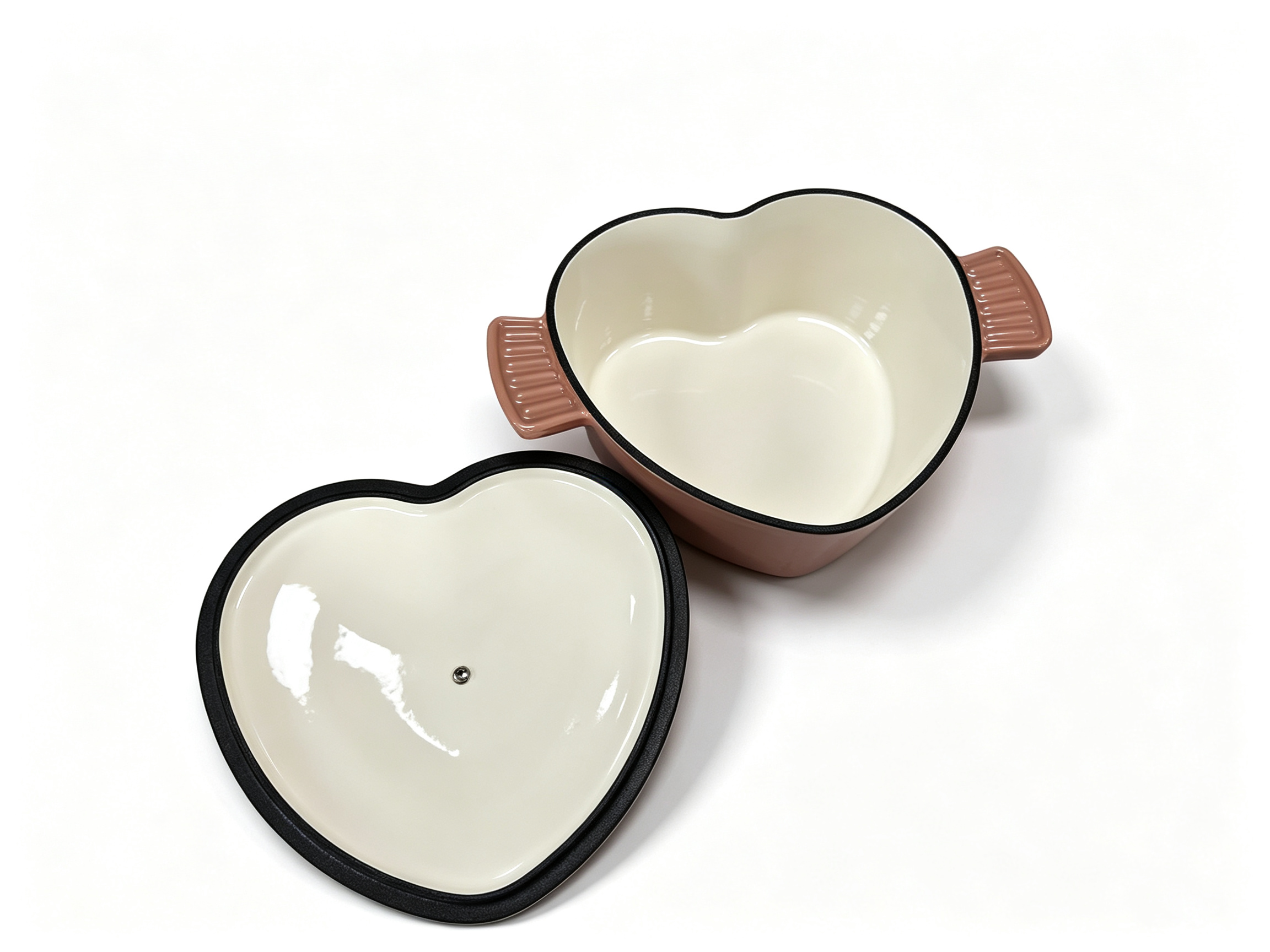Heart Shaped Dutch Oven/Casserole Pot/JTEC-H24