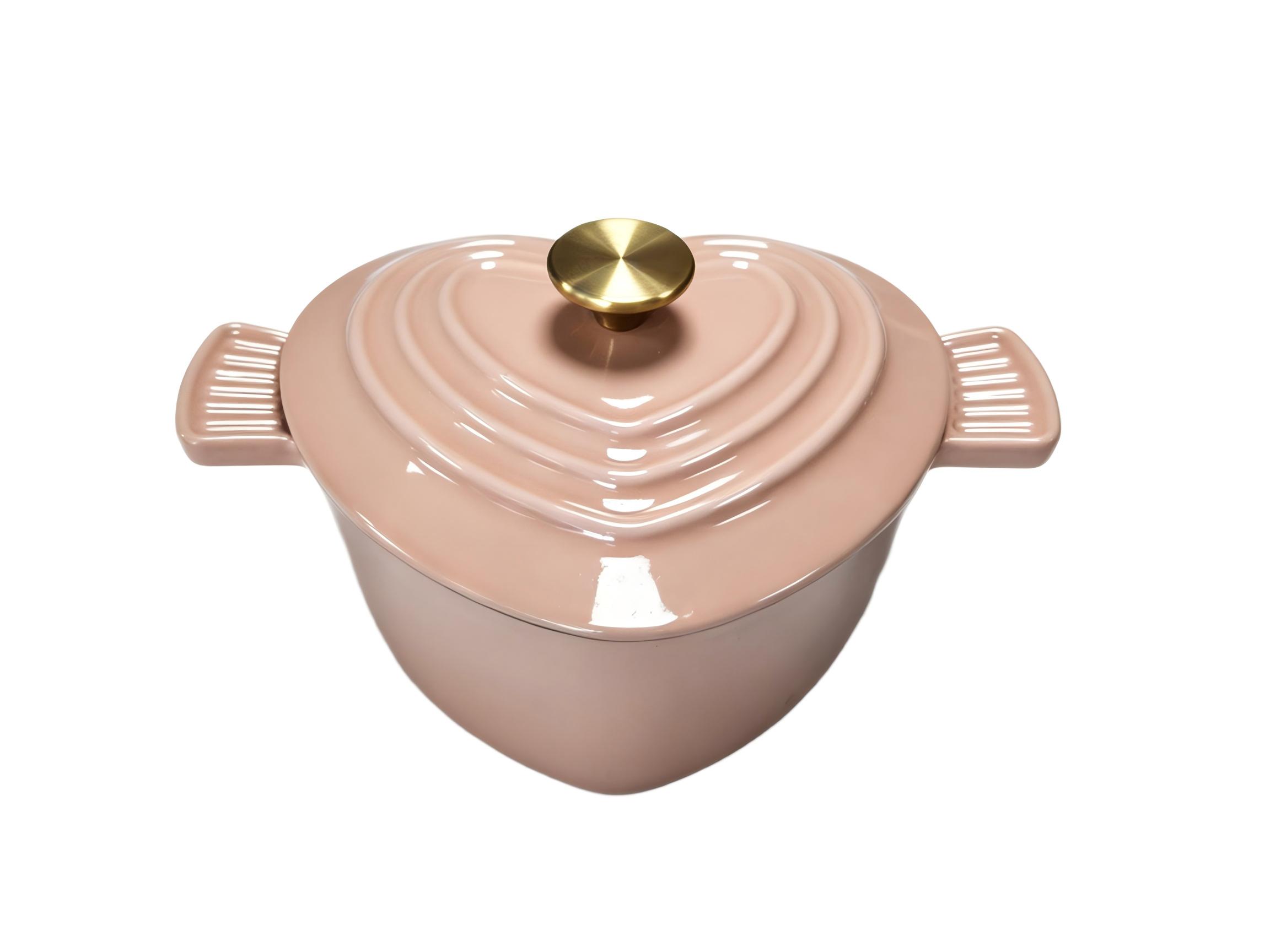 Heart Shaped Dutch Oven/Casserole Pot/JTEC-H24