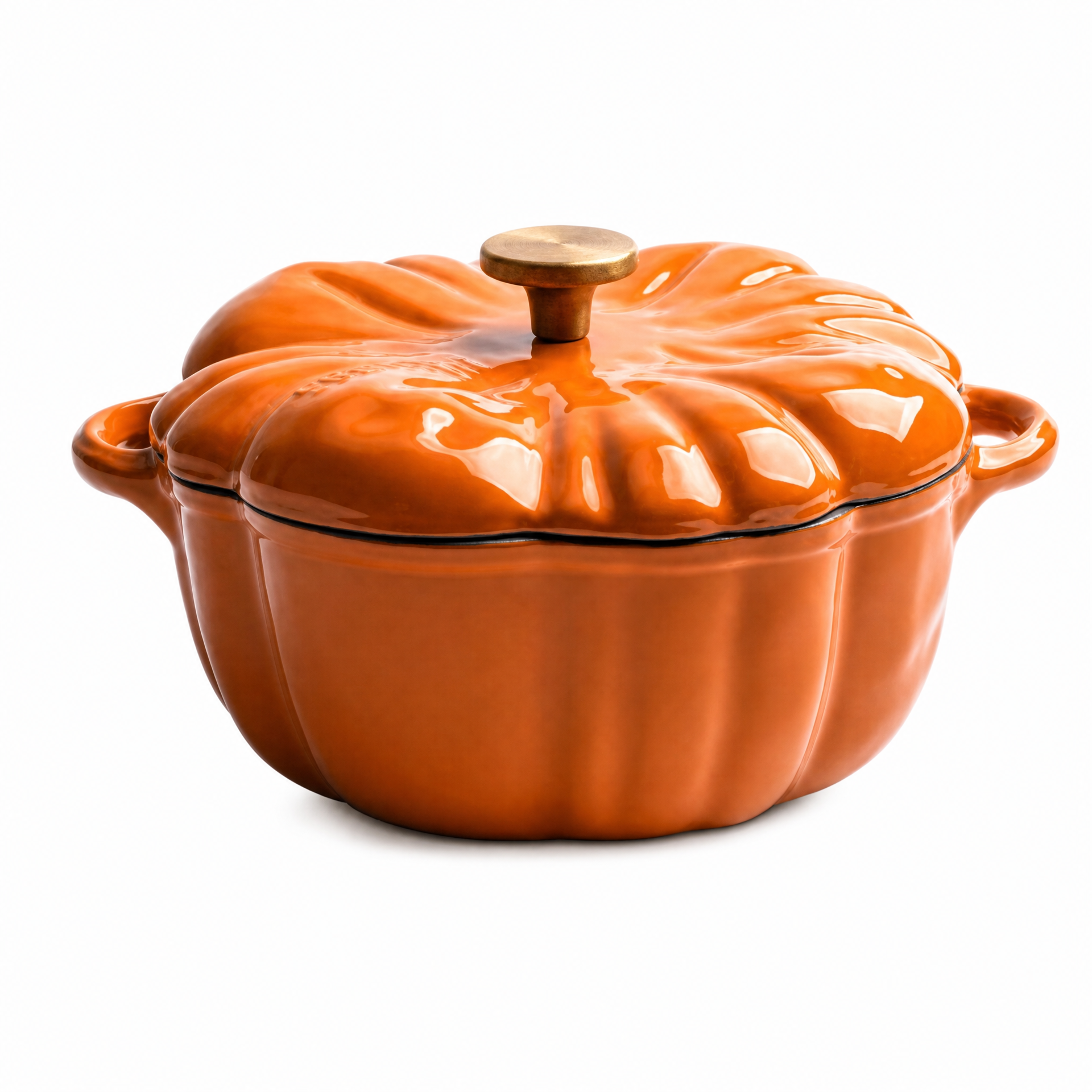 Pumpkin Shaped Dutch Oven/JTEC-P016
