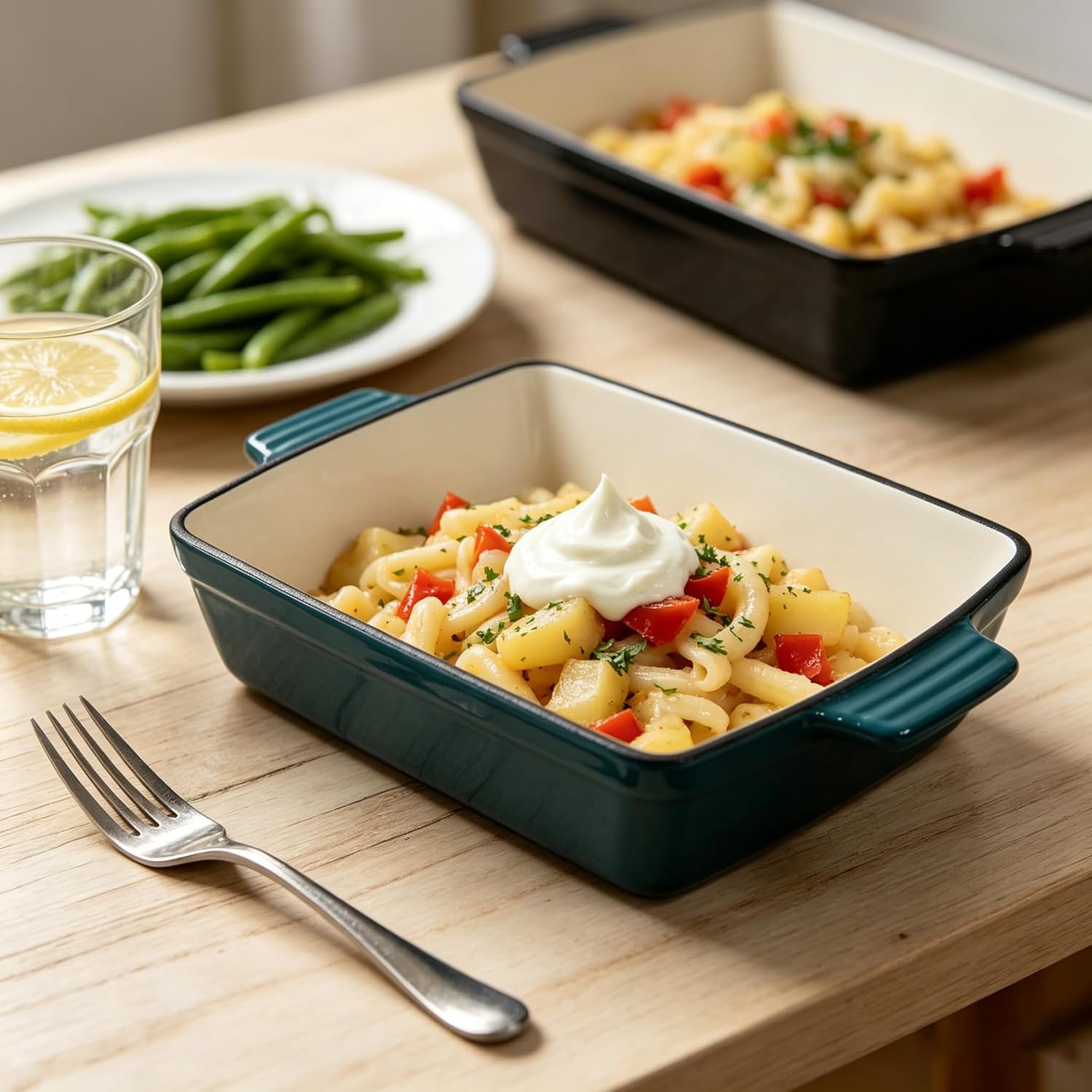 Cast Iron Deep Roasting Pan/Baking Dish/JTEDH-731