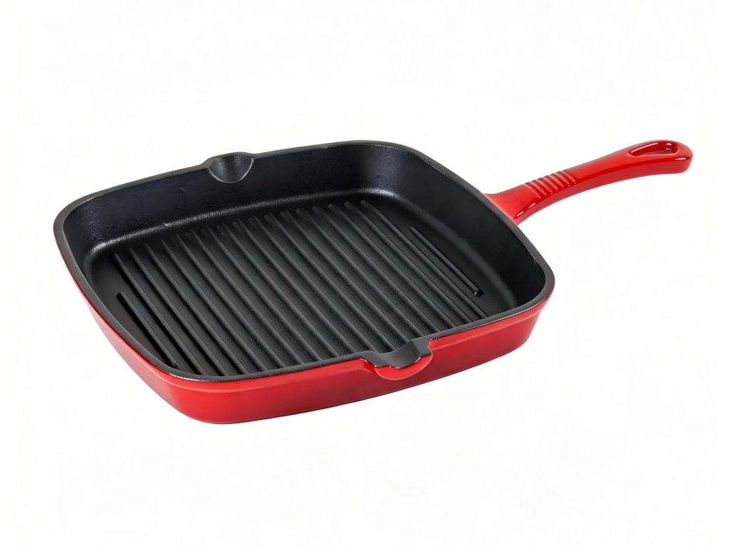 Cast Iron Skillet/Square Fry Pan/JTEP-66