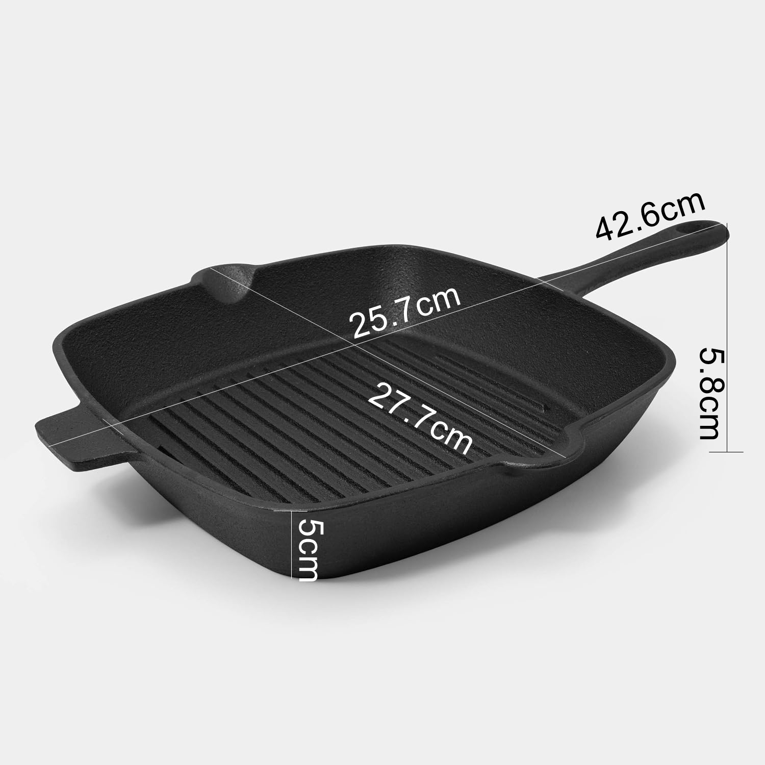 Cast Iron Skillet/Grill Fry Pan / JTFP-1310