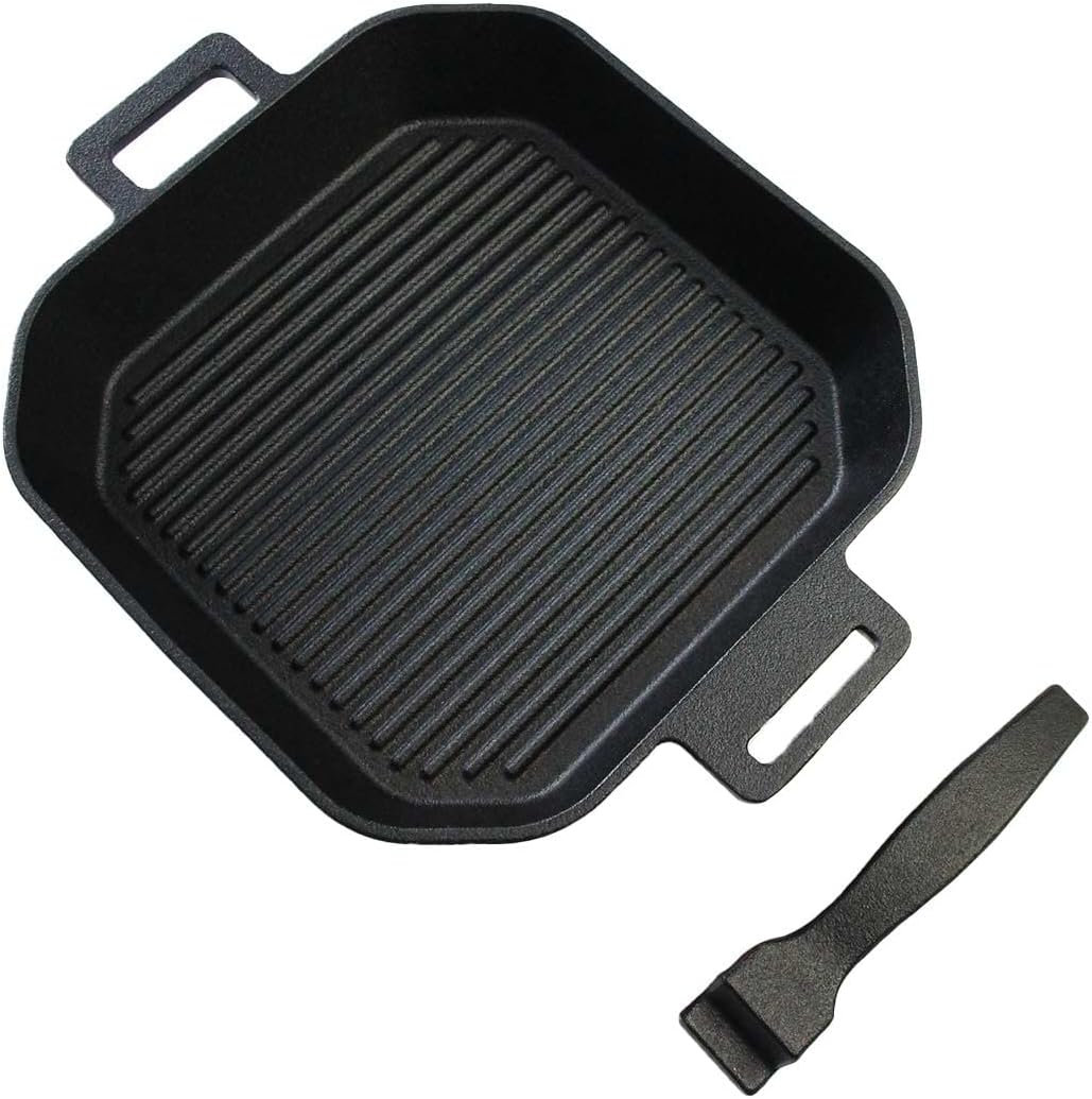 Cast Iron Grill Fry Pan / JTFP-2020 JTFP-2525 JTFP-2929