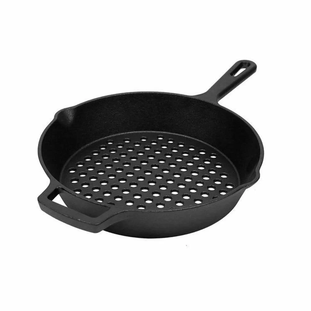 Cast Iron BBQ Grilling Skillet JTFP-25YK