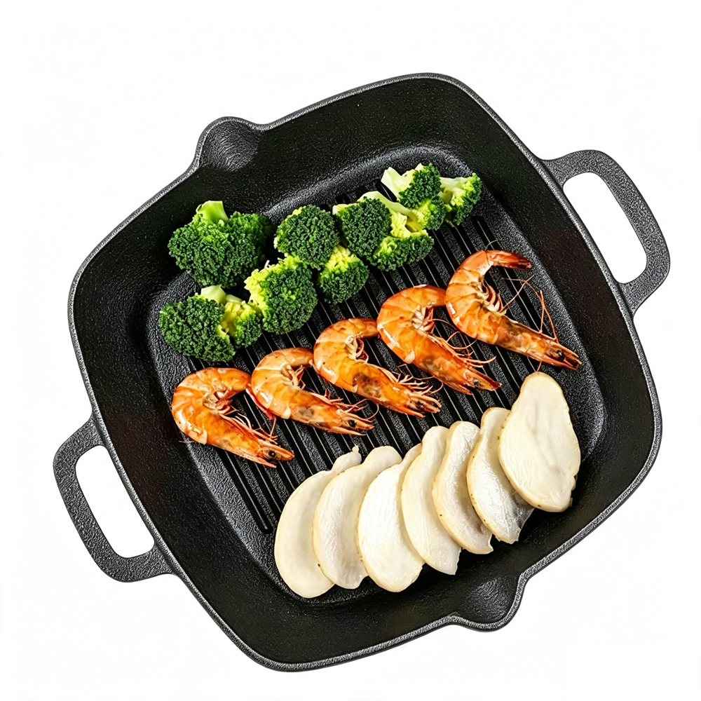 Cast Iron Skillet/Grill Fry Pan / JTFP-307