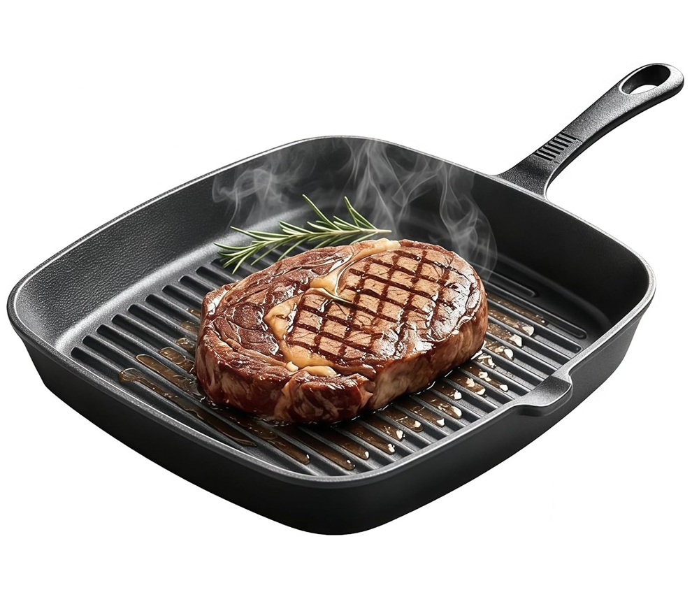 Cast Iron Skillet/Grill Fry Pan / JTFP-758