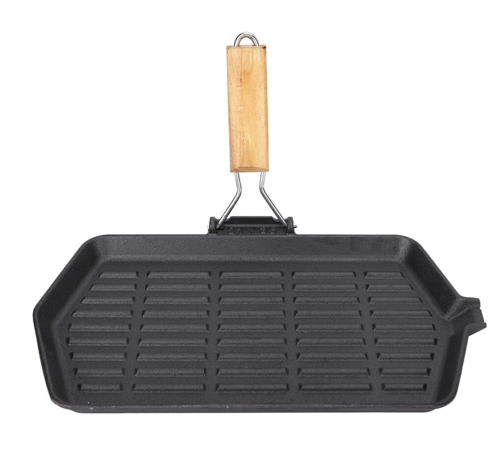 Cast Iron Skillet/Grill Fry Pan / JTFPW-225
