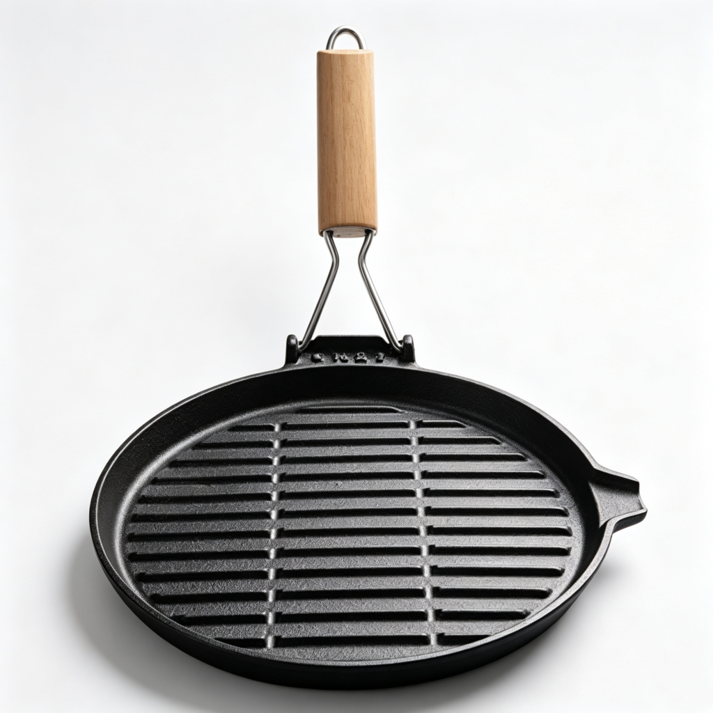 Cast Iron Skillet/Grill Fry Pan / JTFPW-226A