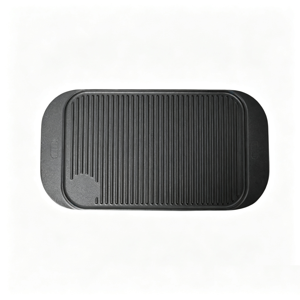 Cast Iron Reversible Grill Griddle with Flat Side Handles JTGR-1314
