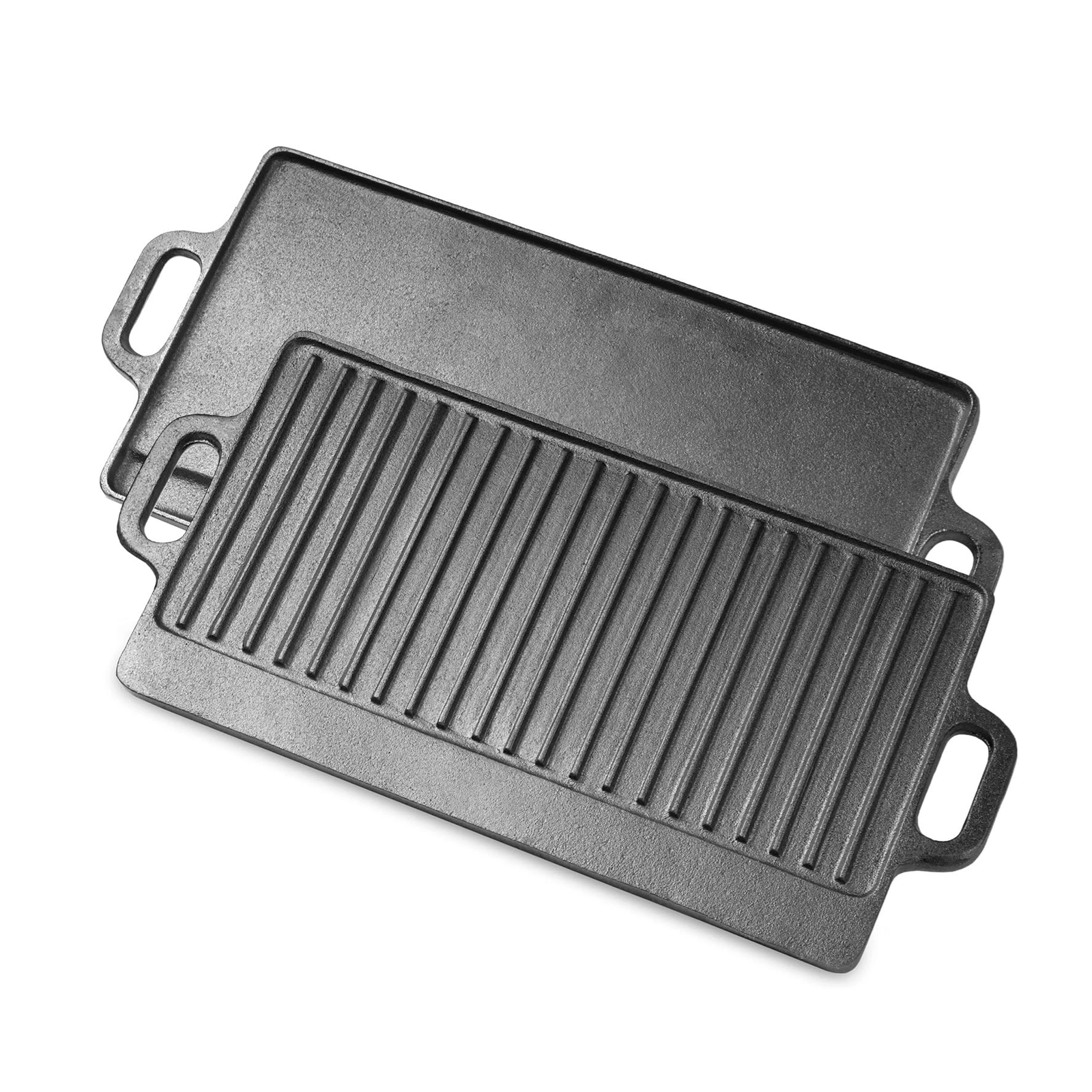 Cast Iron Reversible Grill Griddle Plate / Griddle Pan JTGR-301C