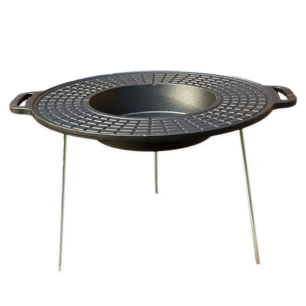 Fire Pit Grill Ring / Campfire Plancha Griddle JTGT-49G