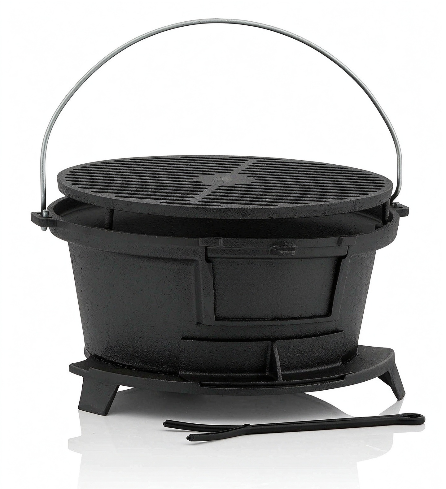 Camping Cast Iron Outdoor Grill JTHG-005
