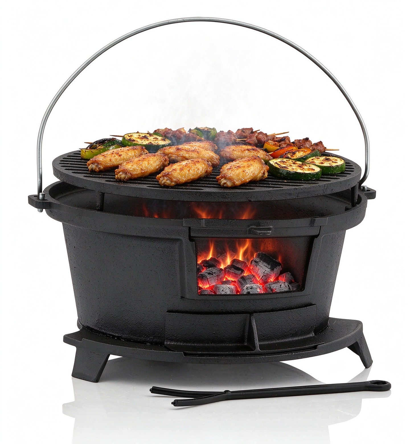 Camping Cast Iron Outdoor Grill JTHG-005