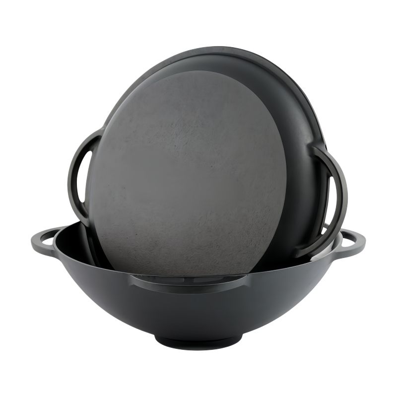 Camping Cast Iron Dutch Oven JTKP-032 036