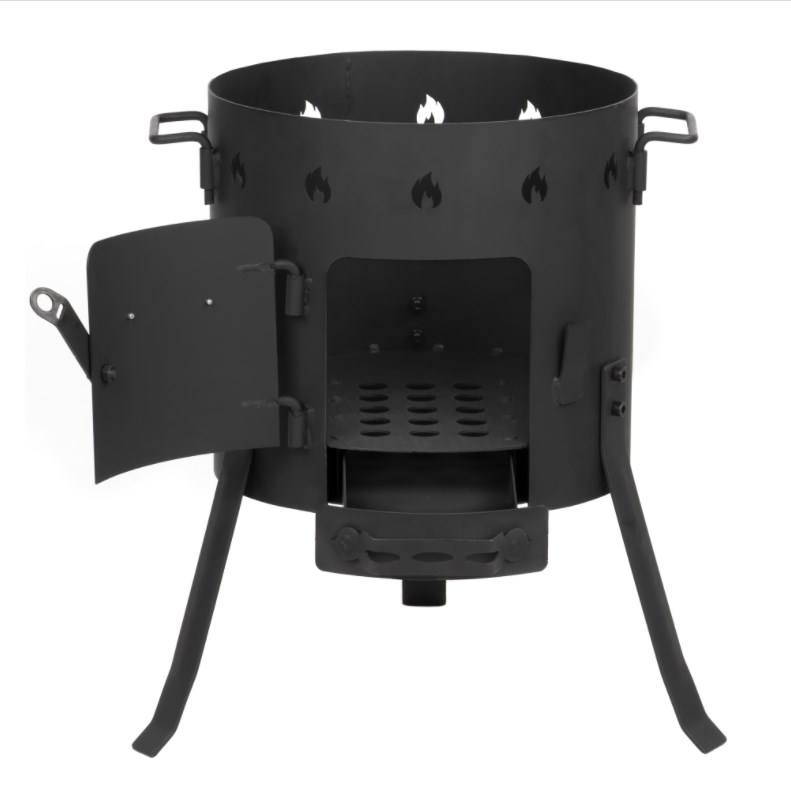 Outdoor Stove Kazan Pot Cauldron Camping Fire Pit JTKS-A B C