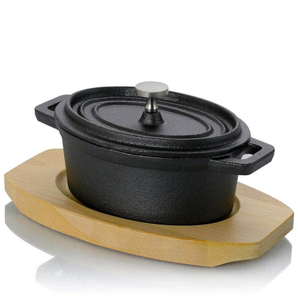 Cast Iron Mini Dutch Oven / JTMDO-345