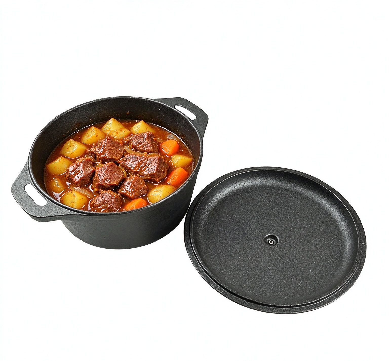Cast Iron Casserole Dutch Oven JTPC-353B 353C 353D