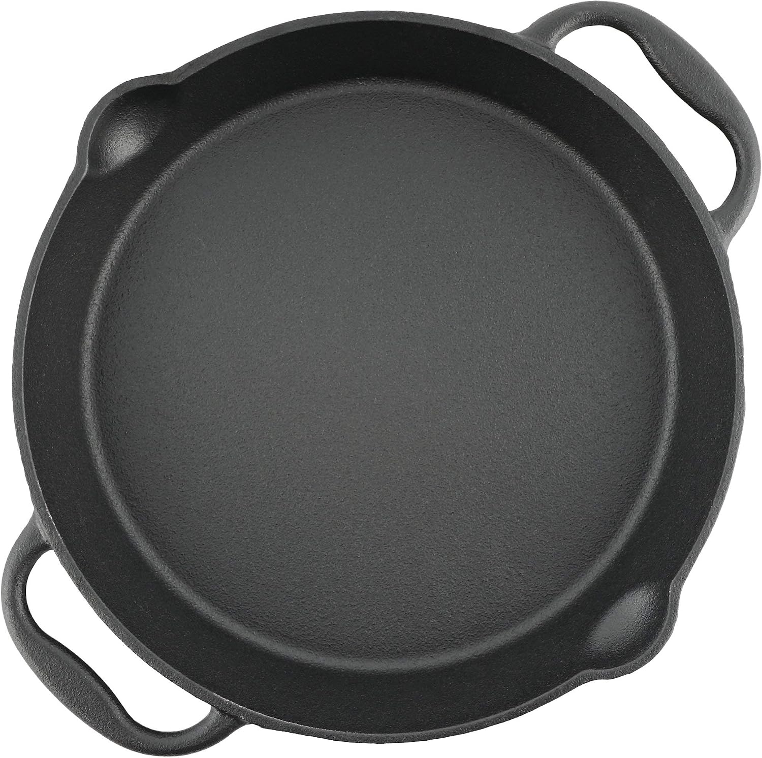 Cast Iron Dual Handle Fry Pan / JTSDH-3030A 3530A 4030A
