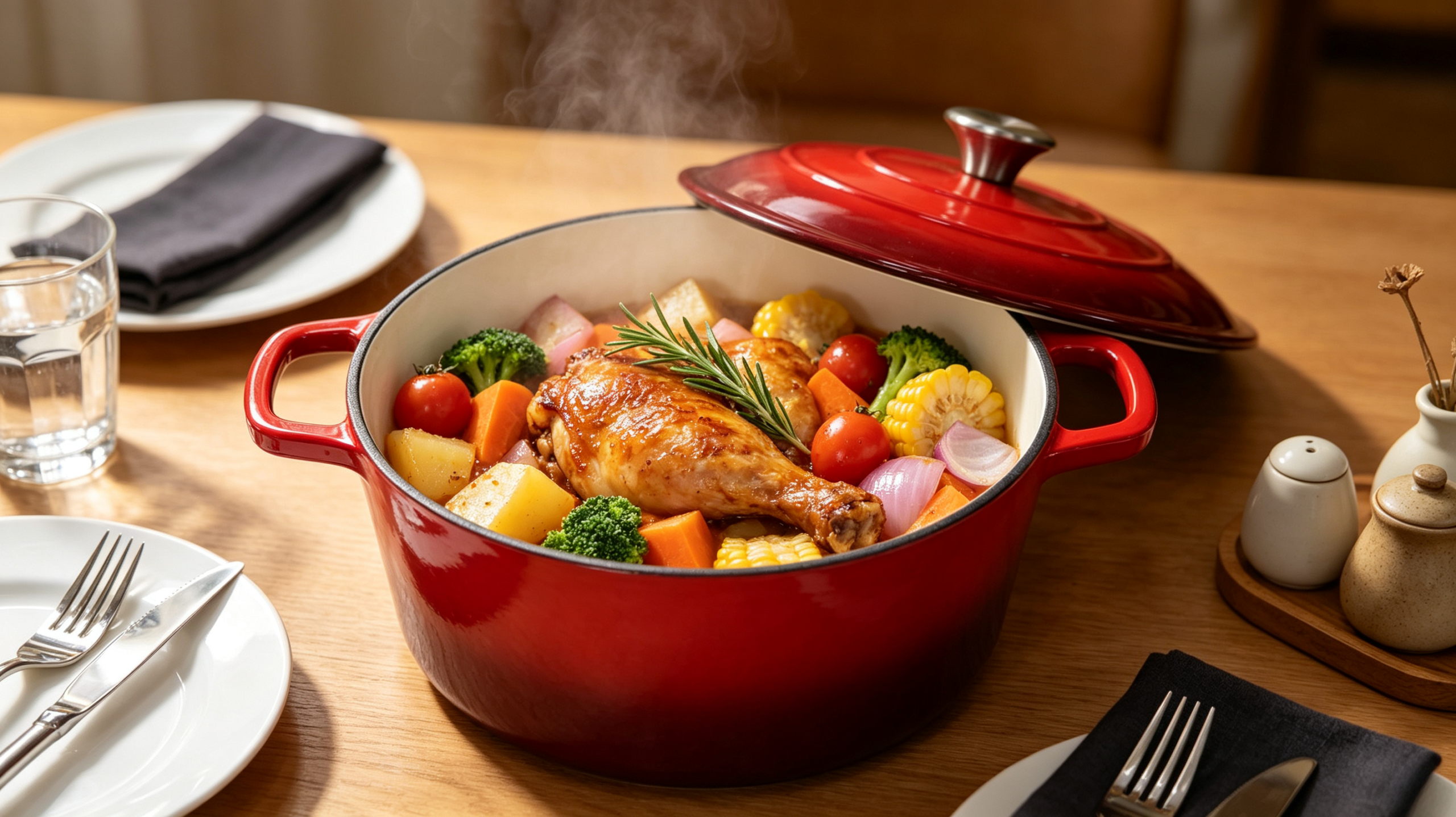 Cast Iron Dutch Oven/Round Casserole Pot/JTEC-A25