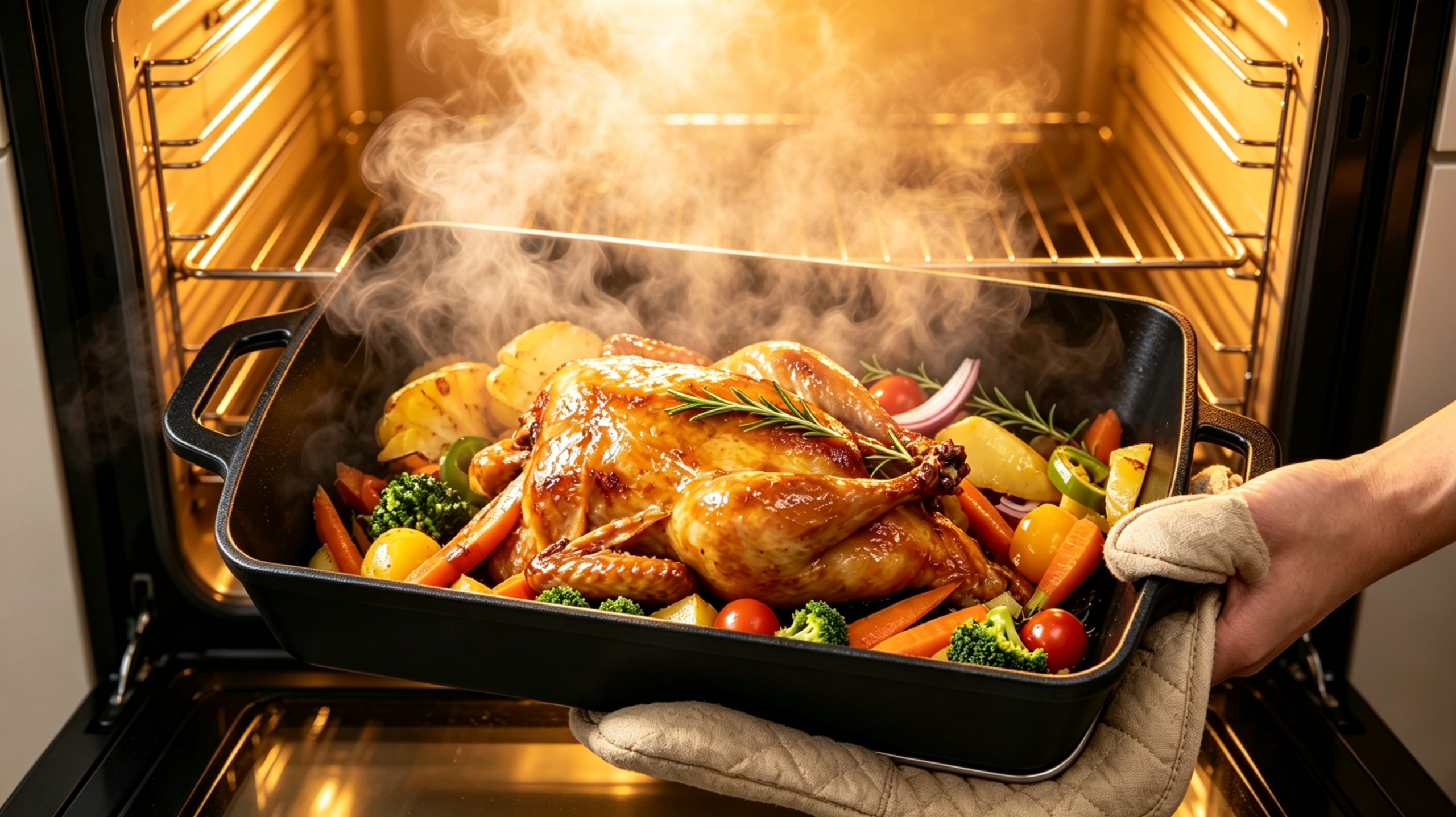 Cast Iron Deep Roasting Pan/Baking Dish/JTEDH-J33A