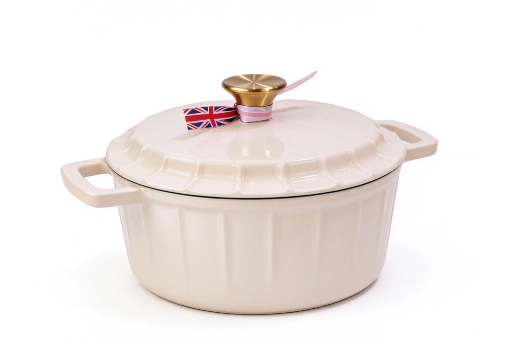 Enameled Cast Iron Dutch Oven/Casserole Pot/JTEC-V24