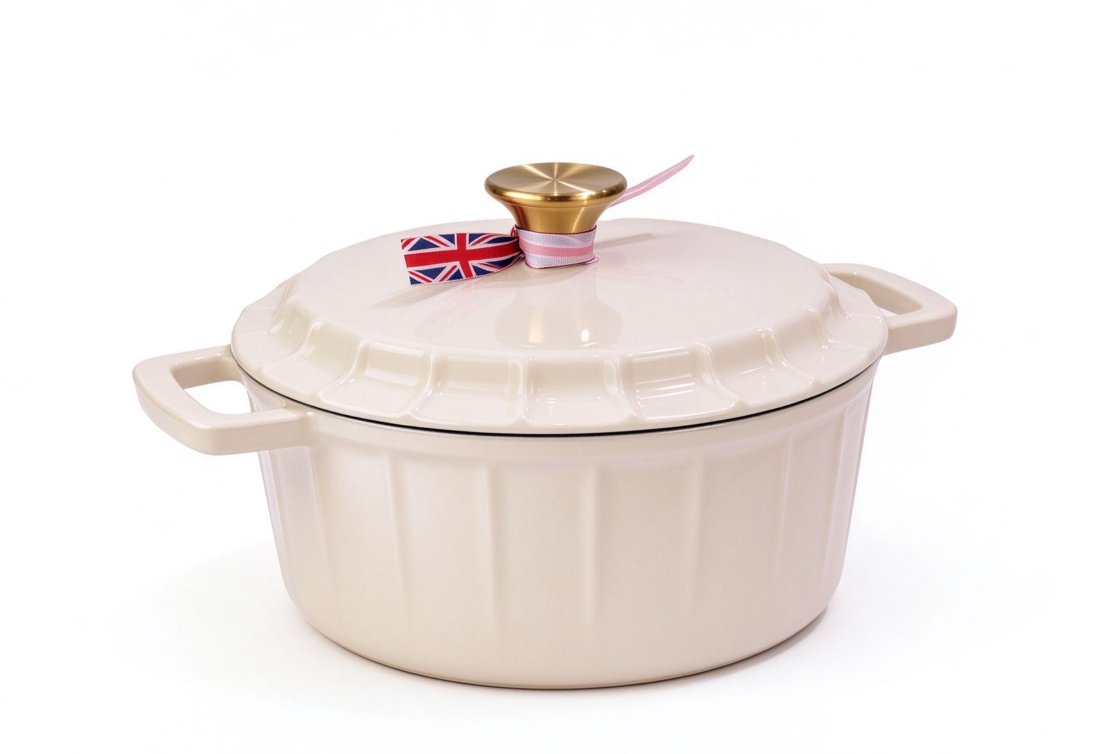 Enameled Cast Iron Dutch Oven/Casserole Pot/JTEC-V24